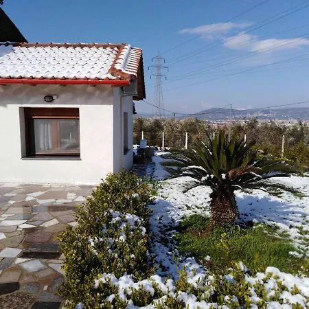 Шале Παραδοσιακό Σπίτι Με Τζάκι *