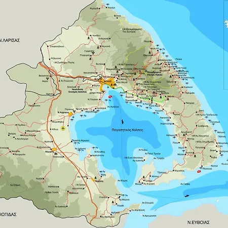 Παραδοσιακό σπίτι με τζάκι Βόλος