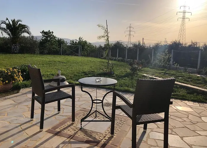 Παραδοσιακό Σπίτι Με Τζάκι *