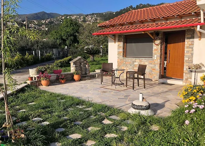 Παραδοσιακό Σπίτι Με Τζάκι * ヴォロス